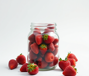 Saldēti žāvētas zemenes