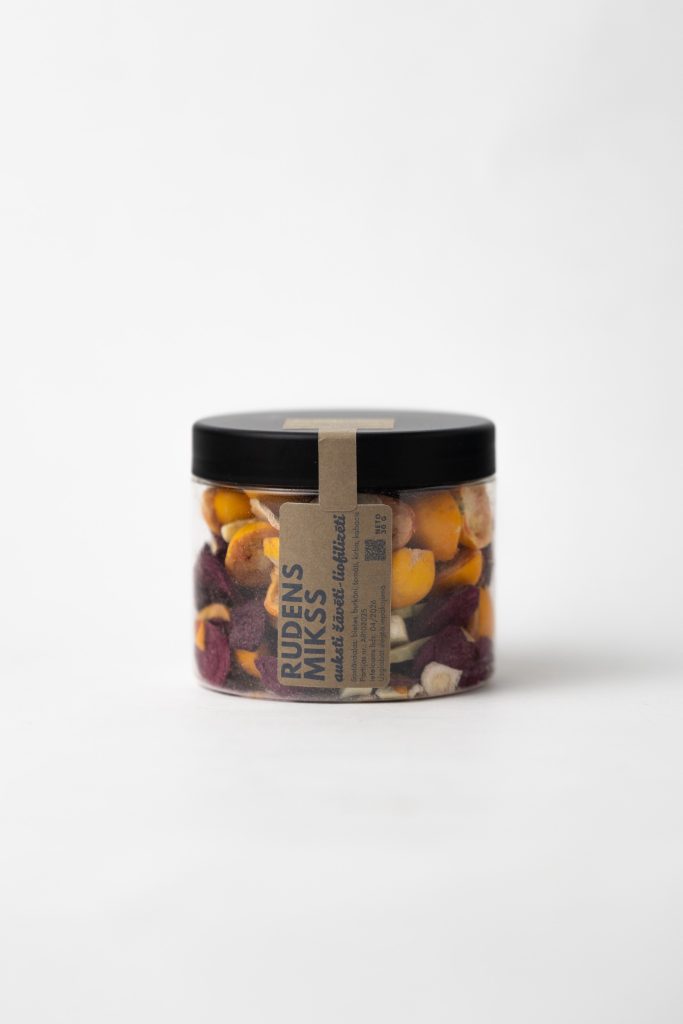 Rudens mikss – liofilizētu dārzeņu izlase