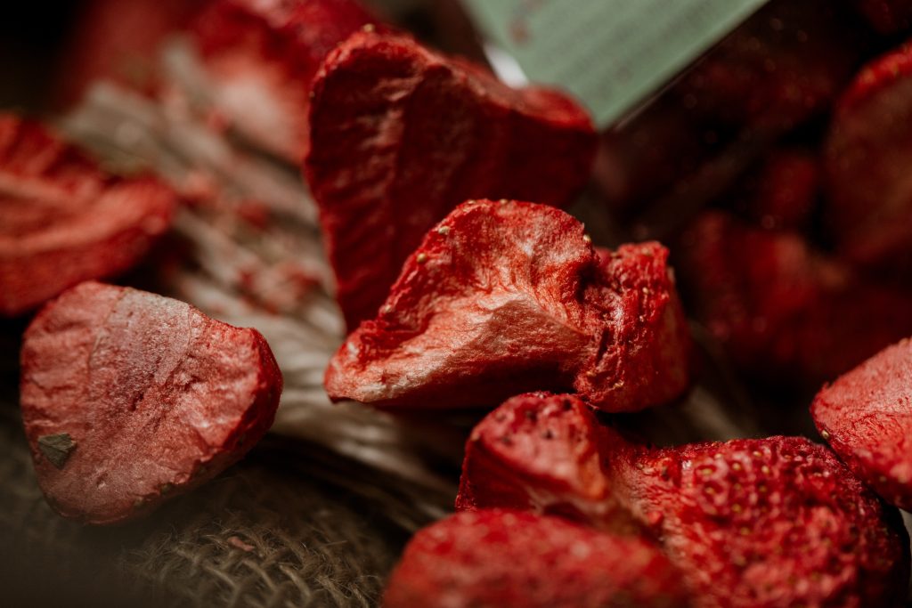 Liofilizētas zemenes