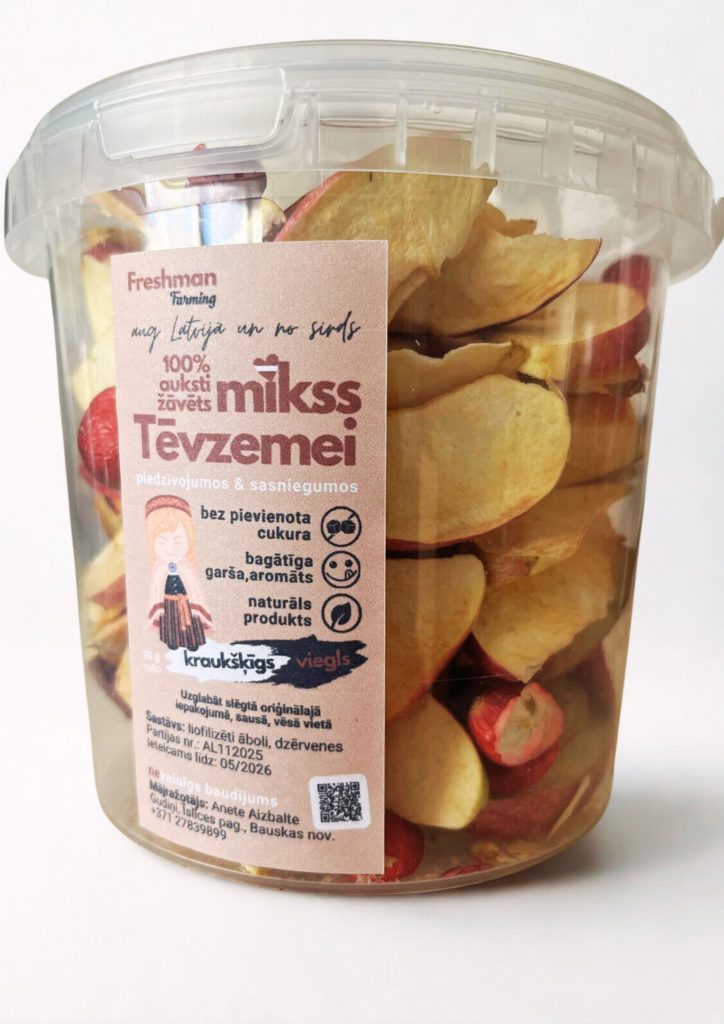 Tēvzemes mikss — liofilizēts