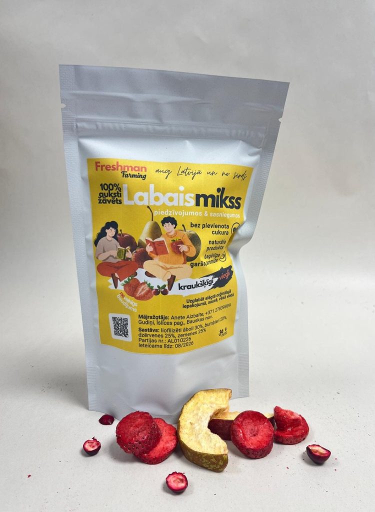 Liofilizēts mikss "Labais mikss"