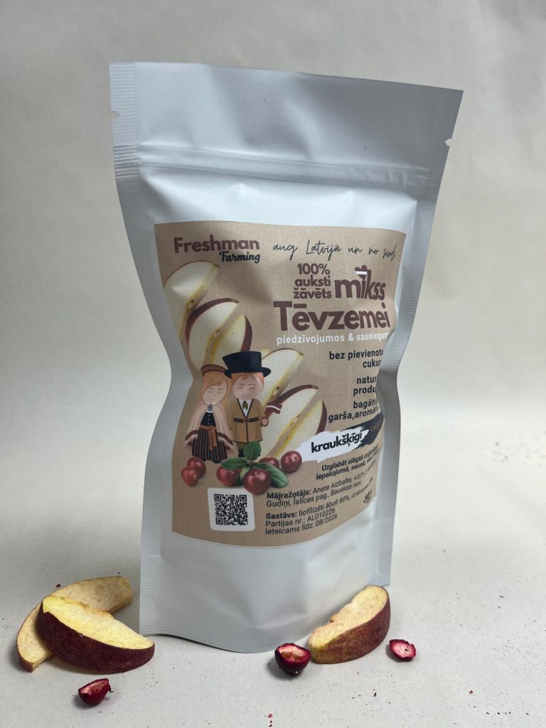 Liofilizēts mikss "Tēvzemei"